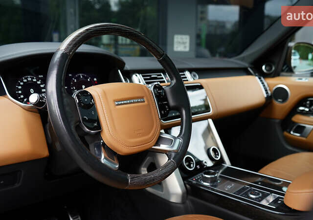 Черный Ленд Ровер Рендж Ровер, объемом двигателя 4.37 л и пробегом 128 тыс. км за 79500 $, фото 29 на Automoto.ua