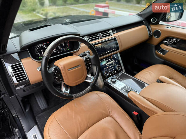 Ленд Ровер Рендж Ровер 2019 в Львове на Automoto.ua Черный Ленд Ровер Рендж Ровер, объемом двигателя 4.37 л и пробегом 160 тыс. км за 74900 $, фото 39 на Automoto.ua