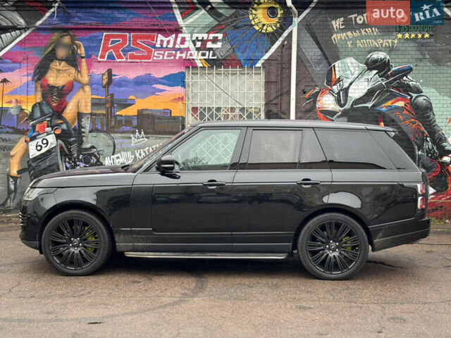 Черный Ленд Ровер Рендж Ровер, объемом двигателя 3 л и пробегом 112 тыс. км за 65000 $, фото 7 на Automoto.ua