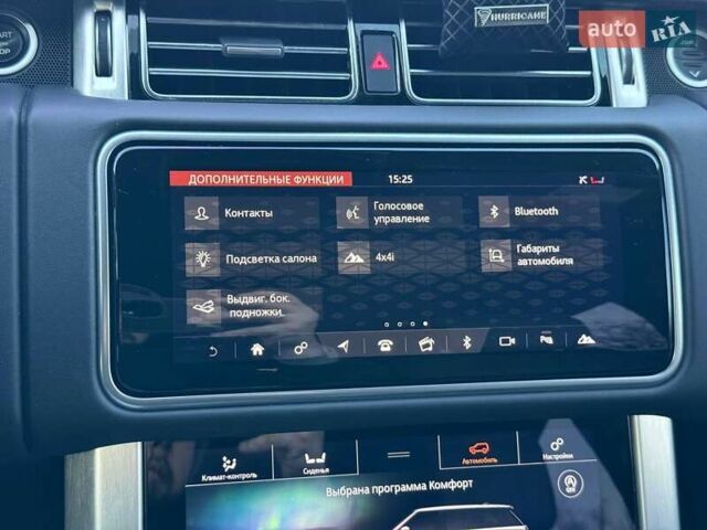 Чорний Ленд Ровер Рендж Ровер, об'ємом двигуна 5 л та пробігом 163 тис. км за 63000 $, фото 48 на Automoto.ua