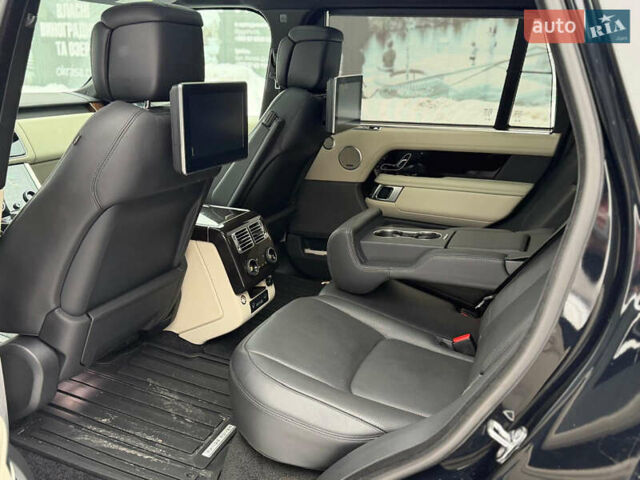 Чорний Ленд Ровер Рендж Ровер, об'ємом двигуна 5 л та пробігом 163 тис. км за 74000 $, фото 20 на Automoto.ua