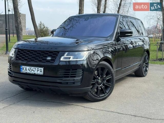 Черный Ленд Ровер Рендж Ровер, объемом двигателя 4.37 л и пробегом 119 тыс. км за 61900 $, фото 3 на Automoto.ua