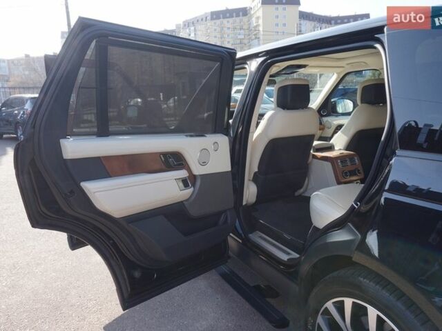 Черный Ленд Ровер Рендж Ровер, объемом двигателя 4.37 л и пробегом 127 тыс. км за 69999 $, фото 25 на Automoto.ua