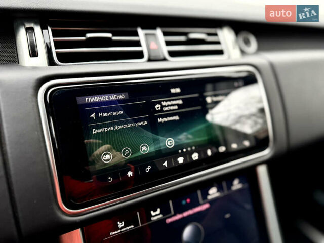 Чорний Ленд Ровер Рендж Ровер, об'ємом двигуна 4.37 л та пробігом 145 тис. км за 77000 $, фото 17 на Automoto.ua