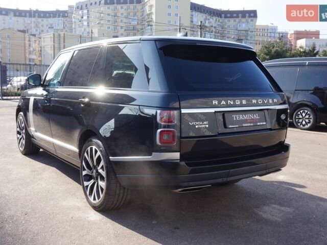 Черный Ленд Ровер Рендж Ровер, объемом двигателя 4.37 л и пробегом 127 тыс. км за 69999 $, фото 7 на Automoto.ua