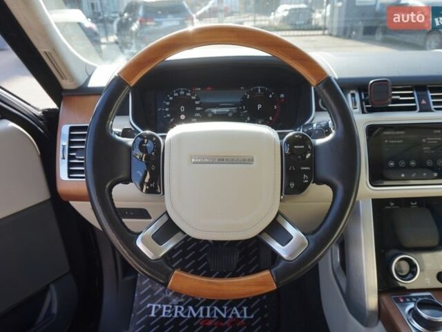 Черный Ленд Ровер Рендж Ровер, объемом двигателя 4.37 л и пробегом 127 тыс. км за 69999 $, фото 44 на Automoto.ua