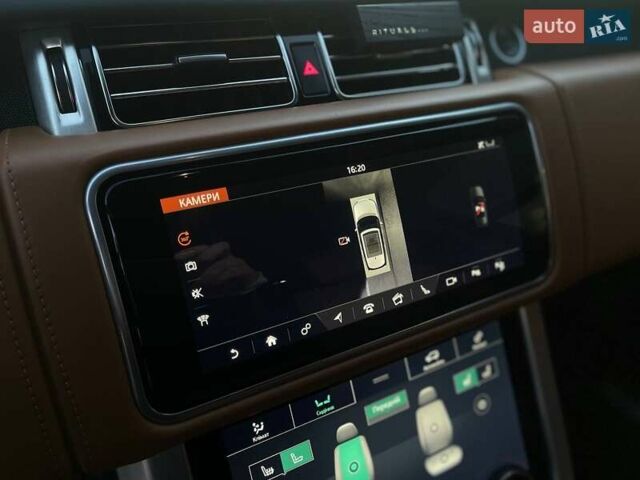 Черный Ленд Ровер Рендж Ровер, объемом двигателя 4.37 л и пробегом 137 тыс. км за 69000 $, фото 14 на Automoto.ua