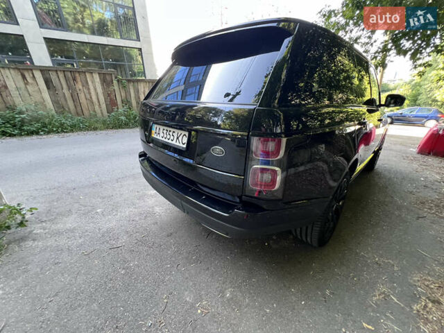 Чорний Ленд Ровер Рендж Ровер, об'ємом двигуна 4.37 л та пробігом 175 тис. км за 68555 $, фото 12 на Automoto.ua