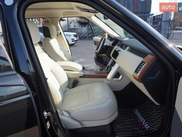 Черный Ленд Ровер Рендж Ровер, объемом двигателя 4.37 л и пробегом 127 тыс. км за 69999 $, фото 36 на Automoto.ua