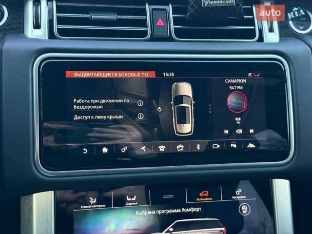 Черный Ленд Ровер Рендж Ровер, объемом двигателя 5 л и пробегом 163 тыс. км за 59000 $, фото 49 на Automoto.ua