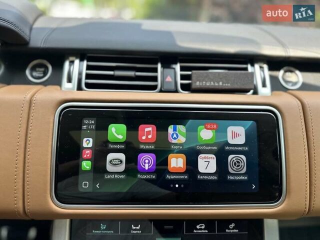 Чорний Ленд Ровер Рендж Ровер, об'ємом двигуна 5 л та пробігом 75 тис. км за 87000 $, фото 57 на Automoto.ua