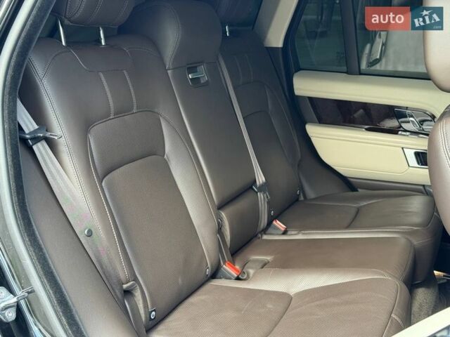 Черный Ленд Ровер Рендж Ровер, объемом двигателя 4.37 л и пробегом 119 тыс. км за 61900 $, фото 45 на Automoto.ua