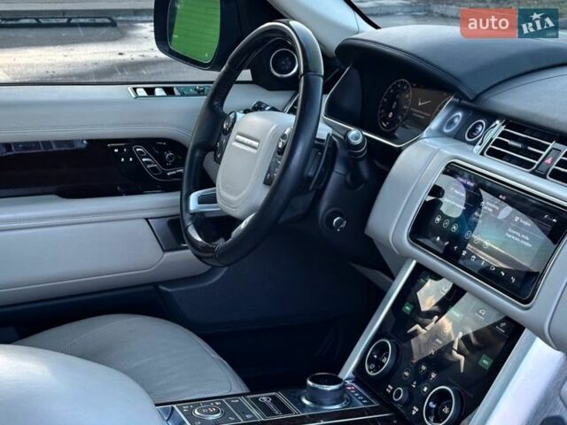 Черный Ленд Ровер Рендж Ровер, объемом двигателя 5 л и пробегом 125 тыс. км за 79900 $, фото 49 на Automoto.ua