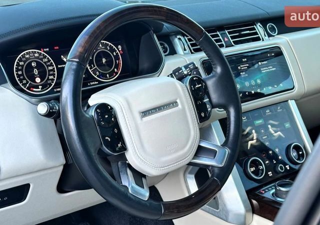 Чорний Ленд Ровер Рендж Ровер, об'ємом двигуна 5 л та пробігом 122 тис. км за 79999 $, фото 35 на Automoto.ua