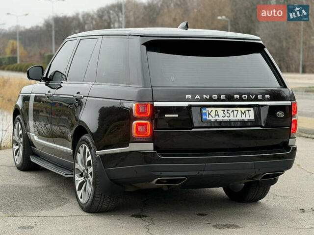 Черный Ленд Ровер Рендж Ровер, объемом двигателя 4.37 л и пробегом 95 тыс. км за 90500 $, фото 15 на Automoto.ua