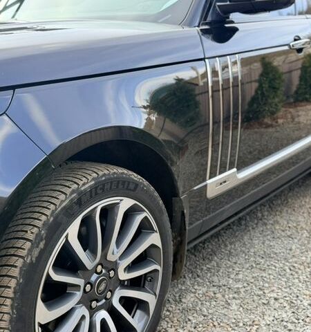 Черный Ленд Ровер Рендж Ровер, объемом двигателя 5 л и пробегом 78 тыс. км за 87000 $, фото 11 на Automoto.ua