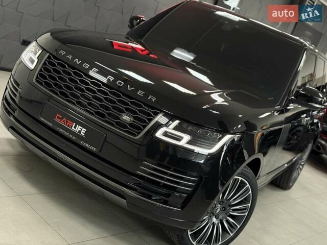 Черный Ленд Ровер Рендж Ровер, объемом двигателя 4.37 л и пробегом 139 тыс. км за 82500 $, фото 5 на Automoto.ua