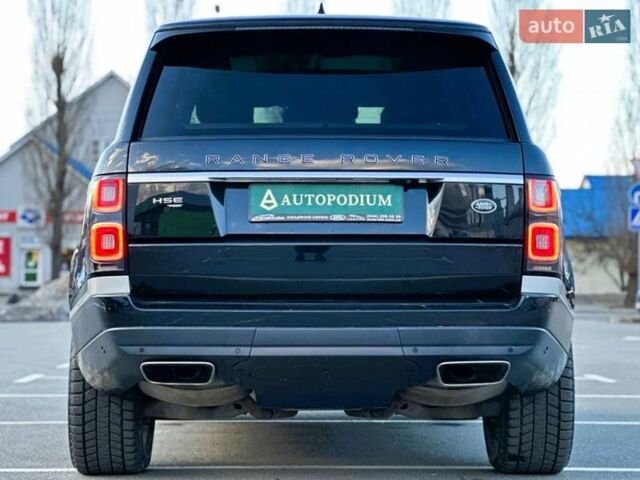 Чорний Ленд Ровер Рендж Ровер, об'ємом двигуна 5 л та пробігом 122 тис. км за 79999 $, фото 12 на Automoto.ua