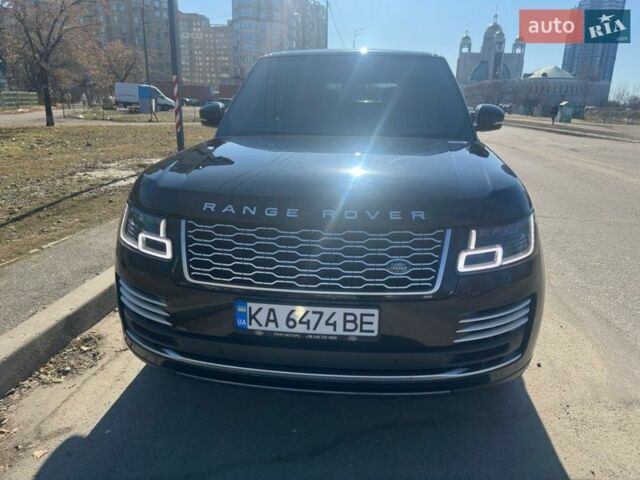 Черный Ленд Ровер Рендж Ровер, объемом двигателя 3 л и пробегом 34 тыс. км за 92900 $, фото 14 на Automoto.ua