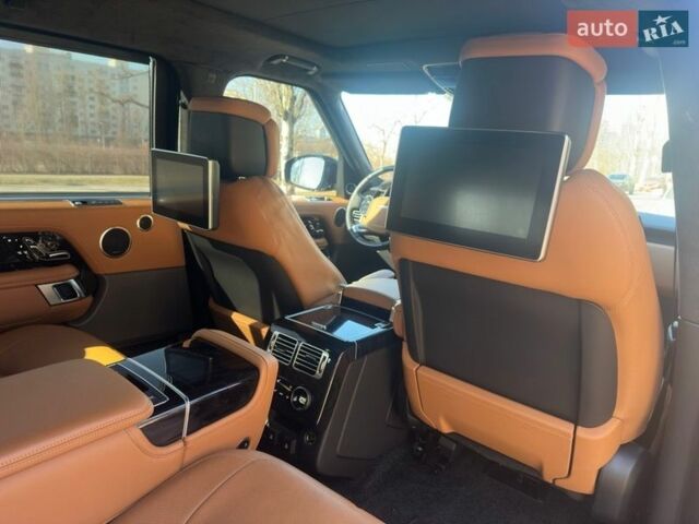 Черный Ленд Ровер Рендж Ровер, объемом двигателя 3 л и пробегом 34 тыс. км за 92900 $, фото 4 на Automoto.ua