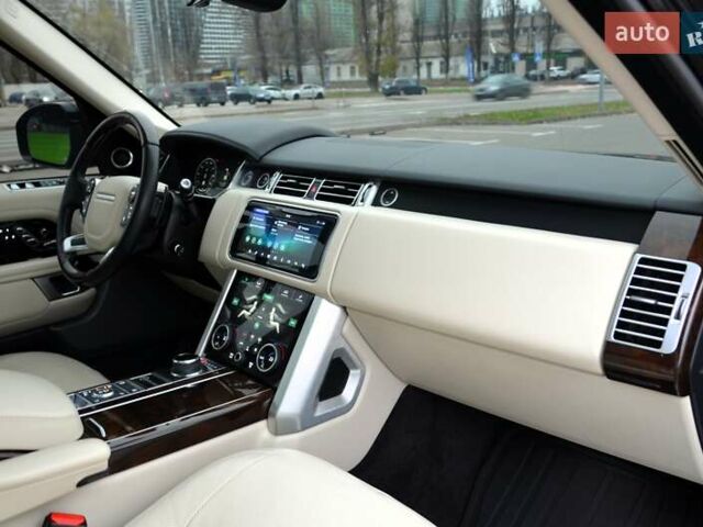 Чорний Ленд Ровер Рендж Ровер, об'ємом двигуна 5 л та пробігом 115 тис. км за 79999 $, фото 48 на Automoto.ua