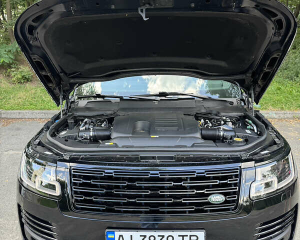 Черный Ленд Ровер Рендж Ровер, объемом двигателя 3 л и пробегом 69 тыс. км за 69000 $, фото 10 на Automoto.ua