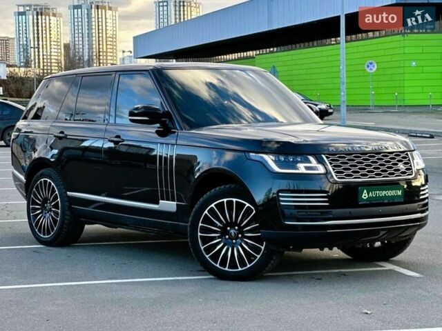 Черный Ленд Ровер Рендж Ровер, объемом двигателя 5 л и пробегом 125 тыс. км за 79900 $, фото 3 на Automoto.ua