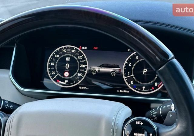 Чорний Ленд Ровер Рендж Ровер, об'ємом двигуна 5 л та пробігом 122 тис. км за 79999 $, фото 55 на Automoto.ua