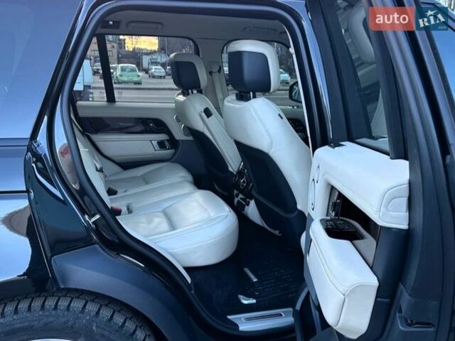 Черный Ленд Ровер Рендж Ровер, объемом двигателя 5 л и пробегом 125 тыс. км за 79900 $, фото 41 на Automoto.ua