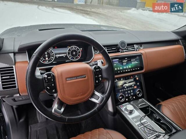 Чорний Ленд Ровер Рендж Ровер, об'ємом двигуна 5 л та пробігом 118 тис. км за 90000 $, фото 5 на Automoto.ua