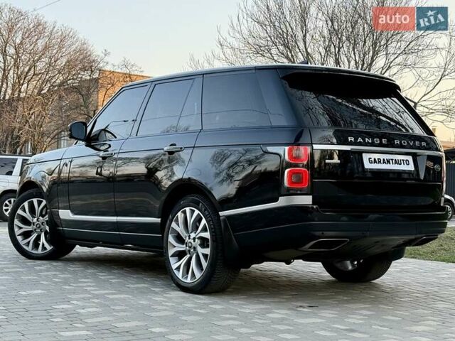 Ленд Ровер Рендж Ровер 2020 в Одессе на Automoto.ua Черный Ленд Ровер Рендж Ровер, объемом двигателя 4.37 л и пробегом 121 тыс. км за 89999 $, фото 25 на Automoto.ua
