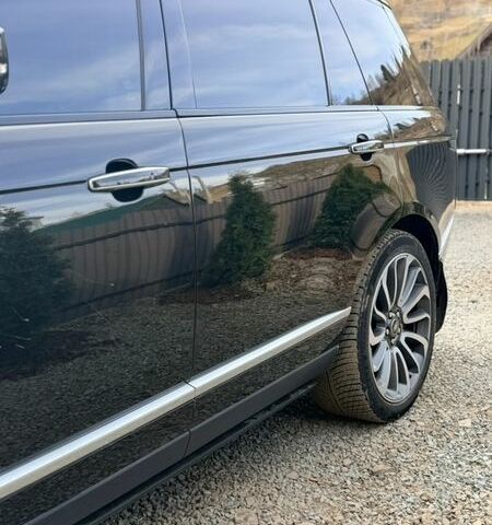 Черный Ленд Ровер Рендж Ровер, объемом двигателя 5 л и пробегом 78 тыс. км за 87000 $, фото 10 на Automoto.ua