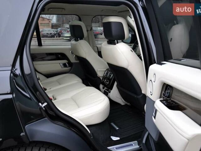 Черный Ленд Ровер Рендж Ровер, объемом двигателя 5 л и пробегом 115 тыс. км за 82999 $, фото 39 на Automoto.ua