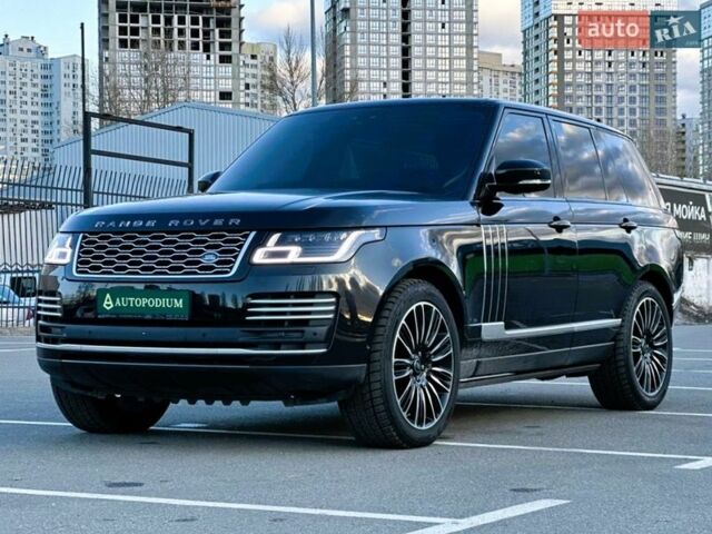 Чорний Ленд Ровер Рендж Ровер, об'ємом двигуна 5 л та пробігом 122 тис. км за 79999 $, фото 20 на Automoto.ua