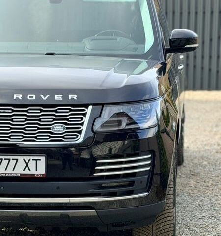 Черный Ленд Ровер Рендж Ровер, объемом двигателя 5 л и пробегом 78 тыс. км за 87000 $, фото 2 на Automoto.ua