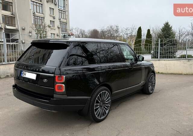 Черный Ленд Ровер Рендж Ровер, объемом двигателя 4.37 л и пробегом 52 тыс. км за 115000 $, фото 4 на Automoto.ua