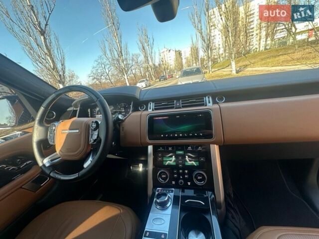 Черный Ленд Ровер Рендж Ровер, объемом двигателя 3 л и пробегом 34 тыс. км за 92900 $, фото 9 на Automoto.ua