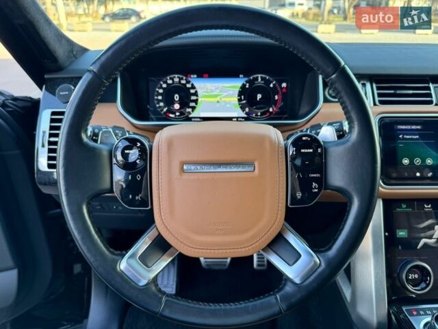 Чорний Ленд Ровер Рендж Ровер, об'ємом двигуна 3 л та пробігом 123 тис. км за 77000 $, фото 17 на Automoto.ua