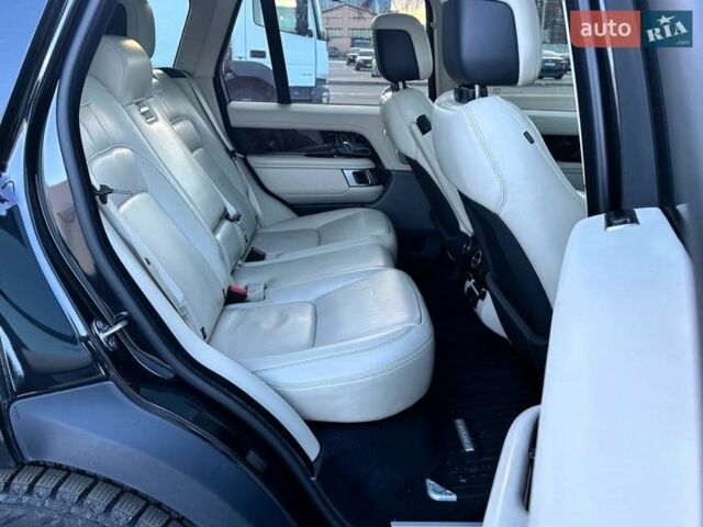 Черный Ленд Ровер Рендж Ровер, объемом двигателя 5 л и пробегом 125 тыс. км за 79900 $, фото 42 на Automoto.ua