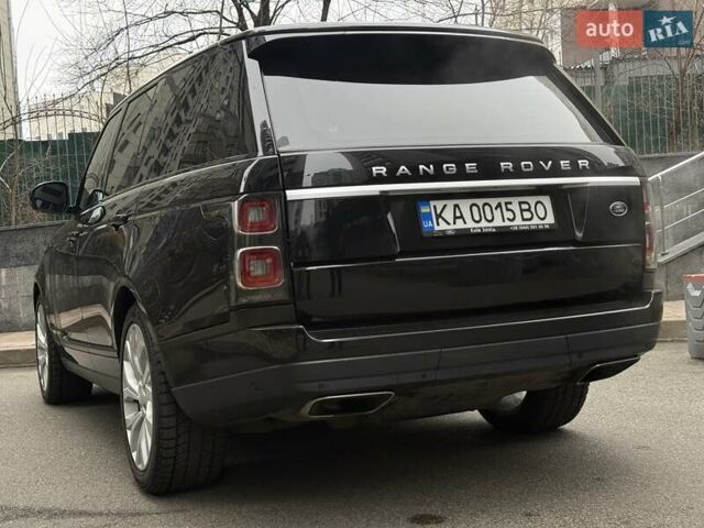 Чорний Ленд Ровер Рендж Ровер, об'ємом двигуна 3 л та пробігом 100 тис. км за 63000 $, фото 11 на Automoto.ua