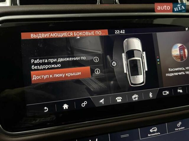 Черный Ленд Ровер Рендж Ровер, объемом двигателя 4.4 л и пробегом 28 тыс. км за 198900 $, фото 124 на Automoto.ua