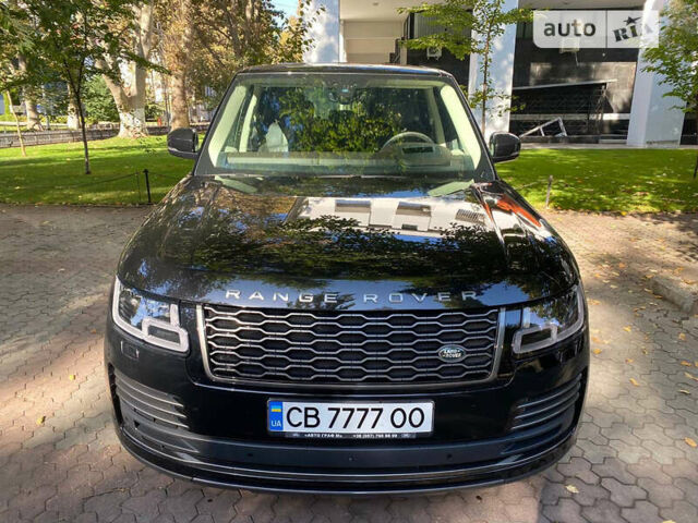 Черный Ленд Ровер Рендж Ровер, объемом двигателя 4.37 л и пробегом 61 тыс. км за 112000 $, фото 2 на Automoto.ua