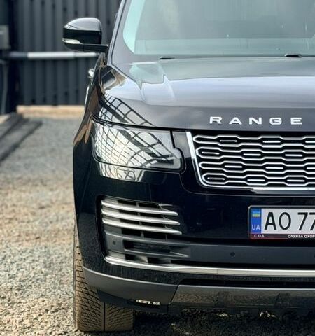 Черный Ленд Ровер Рендж Ровер, объемом двигателя 5 л и пробегом 78 тыс. км за 87000 $, фото 3 на Automoto.ua