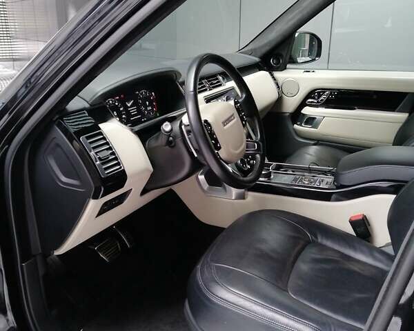 Черный Ленд Ровер Рендж Ровер, объемом двигателя 5 л и пробегом 113 тыс. км за 82000 $, фото 7 на Automoto.ua