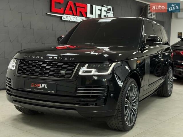 Черный Ленд Ровер Рендж Ровер, объемом двигателя 4.37 л и пробегом 139 тыс. км за 82500 $, фото 9 на Automoto.ua