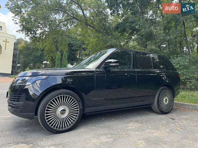 Черный Ленд Ровер Рендж Ровер, объемом двигателя 3 л и пробегом 69 тыс. км за 69000 $, фото 1 на Automoto.ua