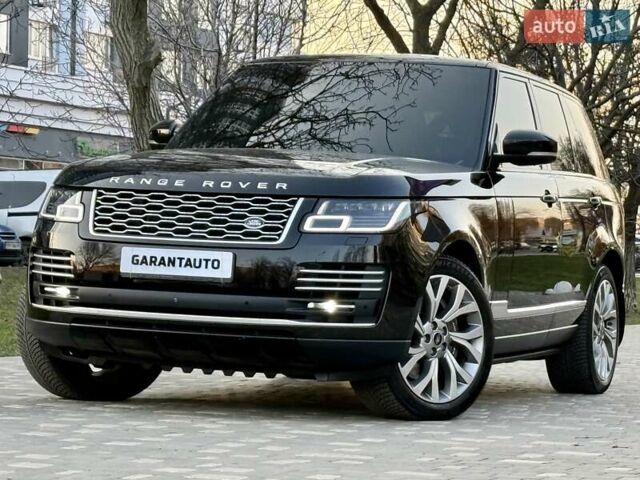 Ленд Ровер Рендж Ровер 2020 в Одессе на Automoto.ua Черный Ленд Ровер Рендж Ровер, объемом двигателя 4.37 л и пробегом 121 тыс. км за 89999 $, фото 17 на Automoto.ua