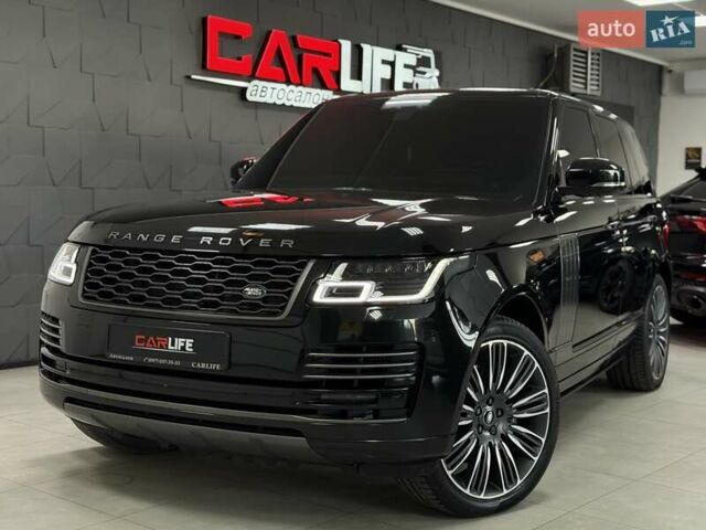 Черный Ленд Ровер Рендж Ровер, объемом двигателя 4.37 л и пробегом 139 тыс. км за 82500 $, фото 1 на Automoto.ua
