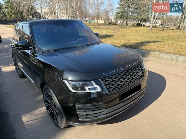 Черный Ленд Ровер Рендж Ровер, объемом двигателя 2.99 л и пробегом 114 тыс. км за 61500 $, фото 5 на Automoto.ua