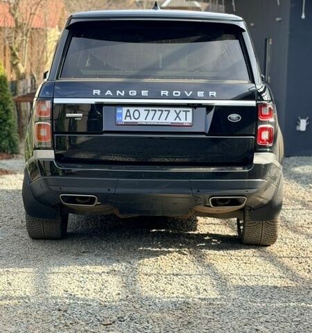 Черный Ленд Ровер Рендж Ровер, объемом двигателя 5 л и пробегом 78 тыс. км за 87000 $, фото 16 на Automoto.ua